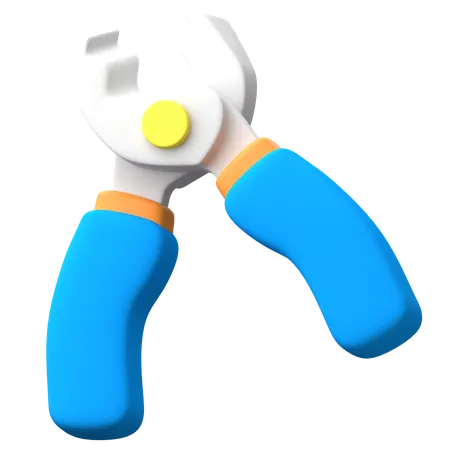 Cable Cutter  3D Icon