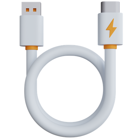 Câble de chargement  3D Icon