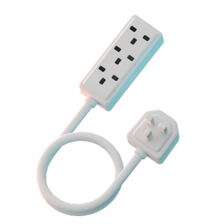 Cable de extensión  3D Icon