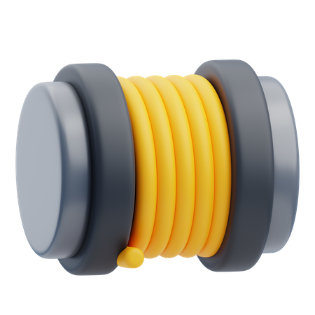 Câble de fer  3D Icon