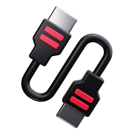 Cable de red  3D Icon