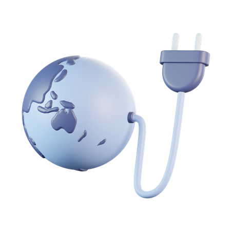 Câble de terre  3D Icon