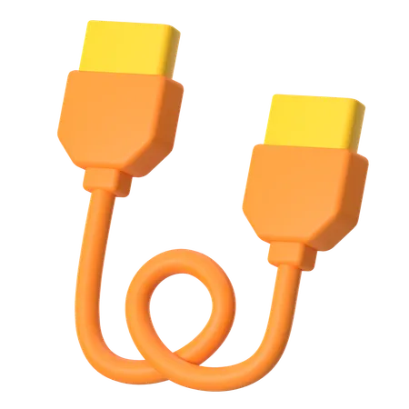 Cable HDMI  3D Icon