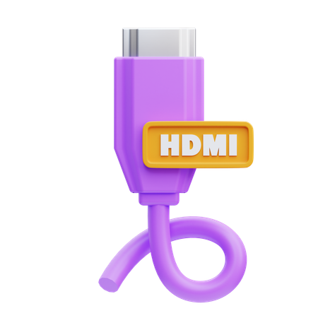 Cable HDMI  3D Icon