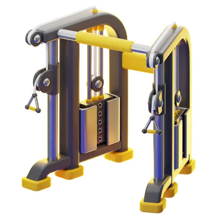 Cable Machine  3D Icon