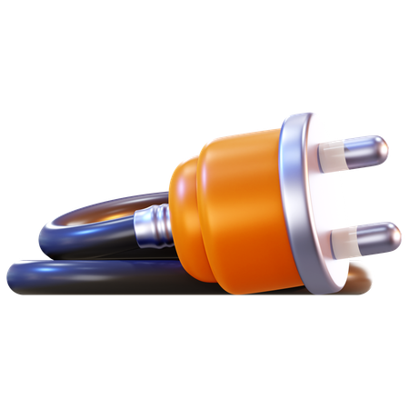 Cable Plug  3D Icon