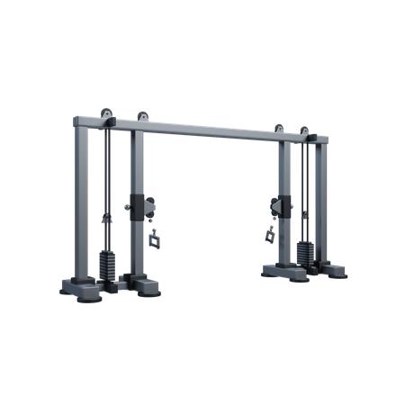 Cable Pulling Machine  3D Illustration