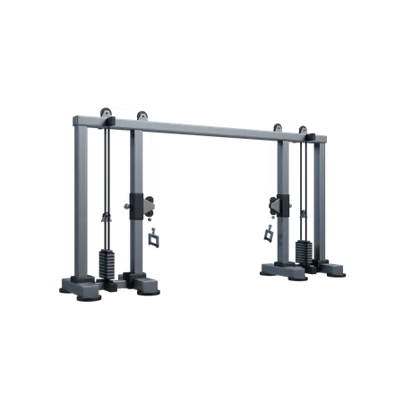 Cable Pulling Machine  3D Illustration