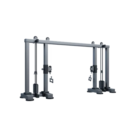 Cable Pulling Machine 3D Illustration