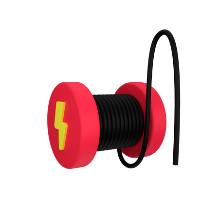 Cable Roll  3D Icon