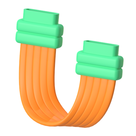 Cable sata  3D Icon