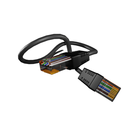 Cable upp  3D Icon