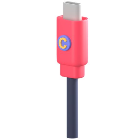 Cable usb  3D Icon