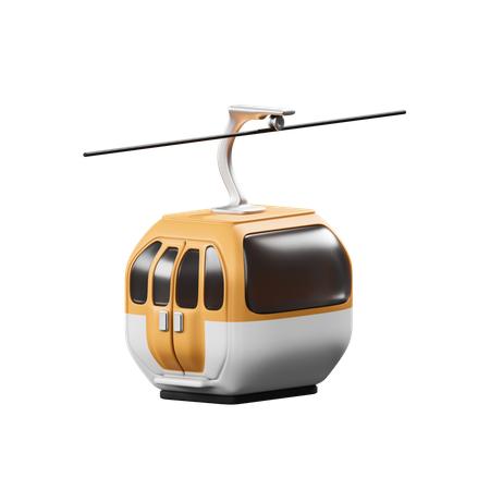 Cablecar  3D Icon