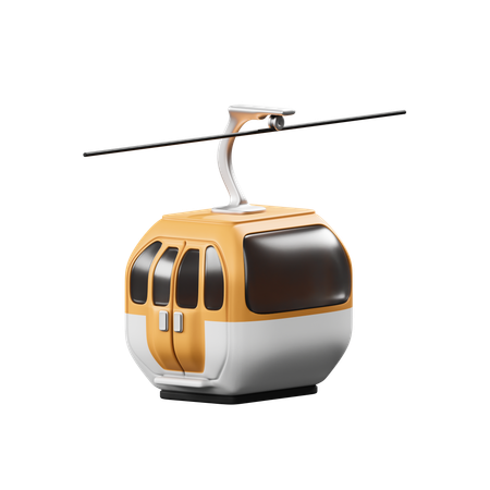 Cablecar  3D Icon