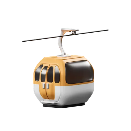 Cablecar  3D Icon
