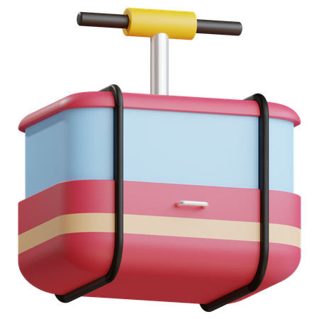 Cableway  3D Icon