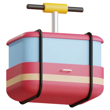 Cableway  3D Icon