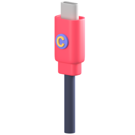 Cabo USB  3D Icon