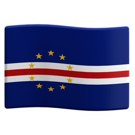 Cabo verde  3D Icon