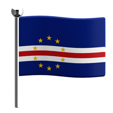 Cabo verde  3D Icon