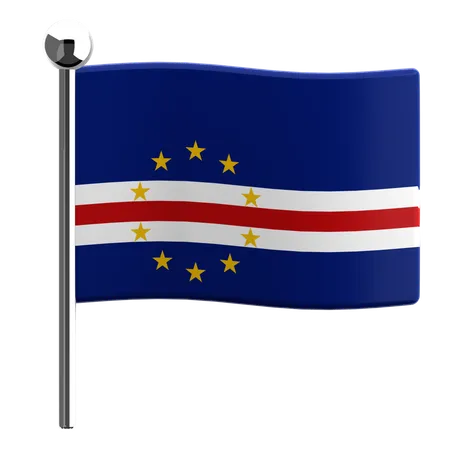 Cabo verde  3D Icon