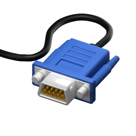 Cabo VGA  3D Icon