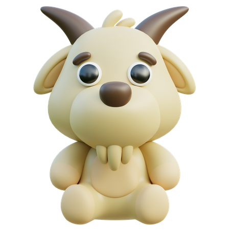 Cabra  3D Icon