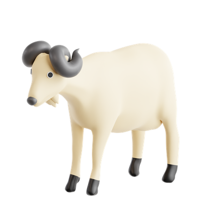 Cabra  3D Icon
