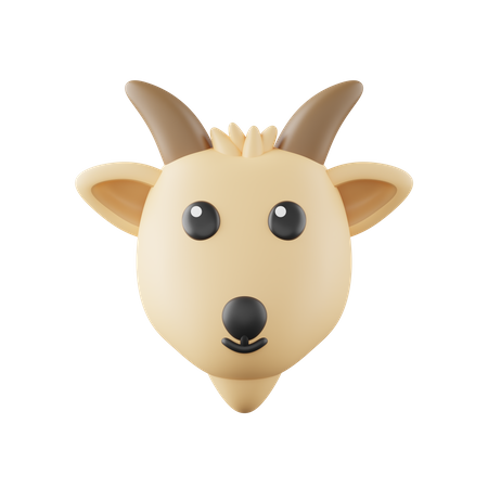 Cabra  3D Icon