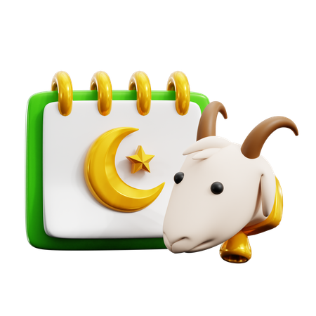 Cabra sacrificial  3D Icon