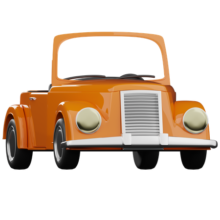 Cabrio  3D Icon