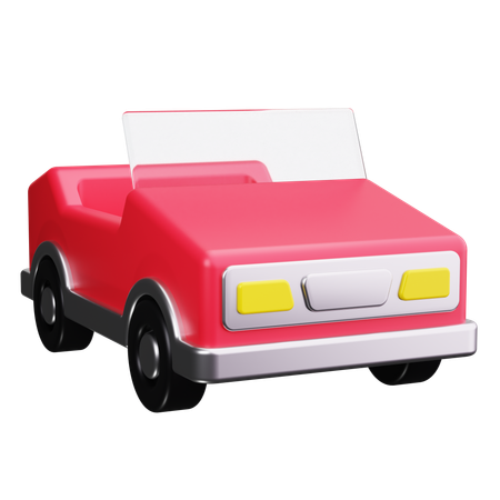 Cabriolet  3D Icon