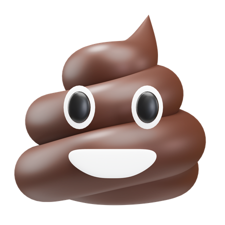Caca de mierda  3D Icon
