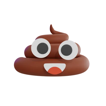 Emoji de caca  3D Icon