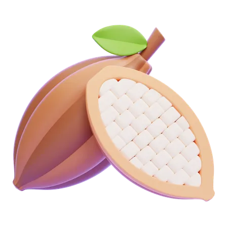 Cacao  3D Icon