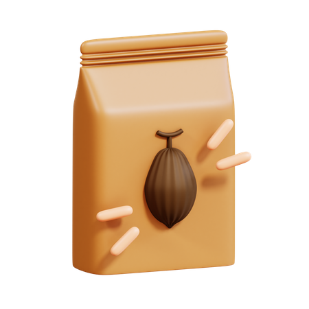 Polvo de cacao  3D Icon
