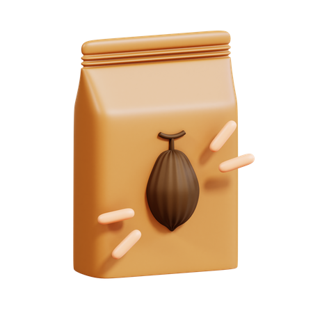 Poudre de cacao  3D Icon