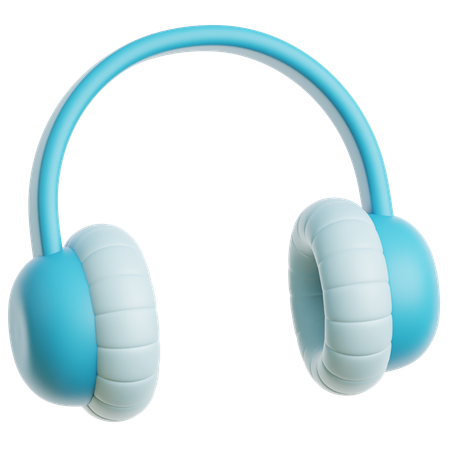 Casque antibruit  3D Icon