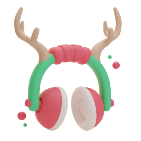 Cache-oreilles de Noël  3D Icon