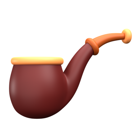 Cachimbo de fumaça  3D Icon