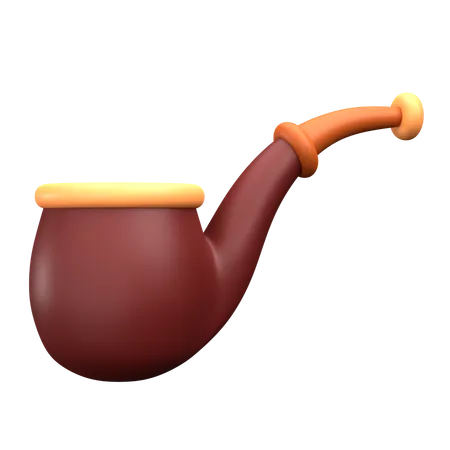 Cachimbo de fumaça  3D Icon