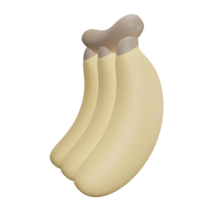 Cacho de banana  3D Icon