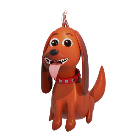 Cachorro  3D Icon