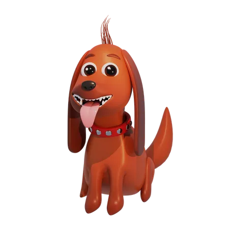 Cachorro  3D Icon