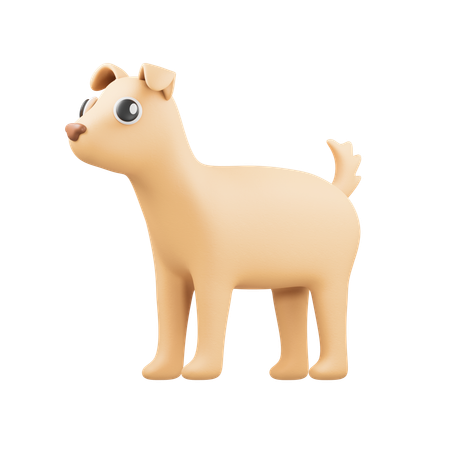 Cachorro  3D Icon