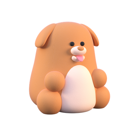 Cachorro  3D Icon
