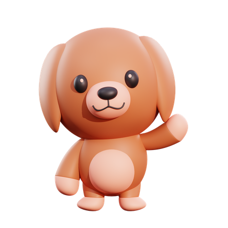 Cachorro  3D Icon
