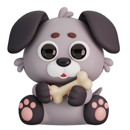 Cachorro  3D Icon