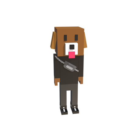 Cachorro  3D Icon